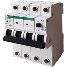 Реле захисного відключення FPR1-AC 16А/0,03A 4P АС 6kA