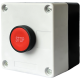 Одномісний пост керування FP5-BOX1W4 з кнопкою "STOP"