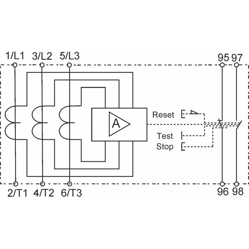 Реле теплове FTR 220 48-80А автономне