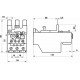 Реле теплове FTR80B 60-80А вбудоване