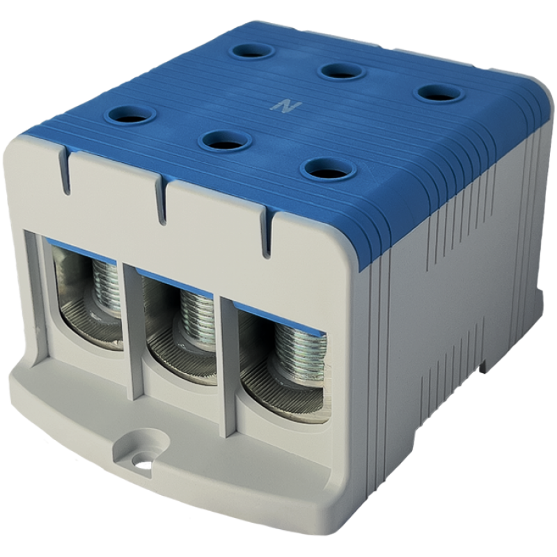 Клема FT1240N 3P,Cu:35-240 / Al:35-240 35-150мм2, синя