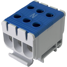 Клема FT1050N 3P,Cu:2.5-50 / Al:6-50 2.5-50мм2, синя