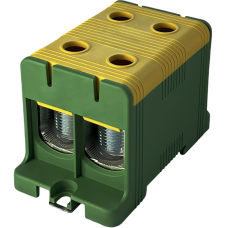 Клема FT1150G 2P,Cu:35-150 / Al:35-150 35-150мм2, жовто-зелена