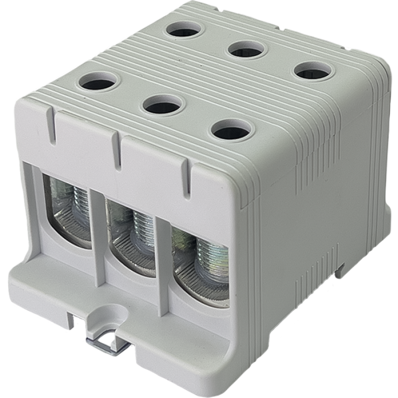 Клема FT1150F 3P,Cu:35-150 / Al:35-150 35-150мм2, сіра