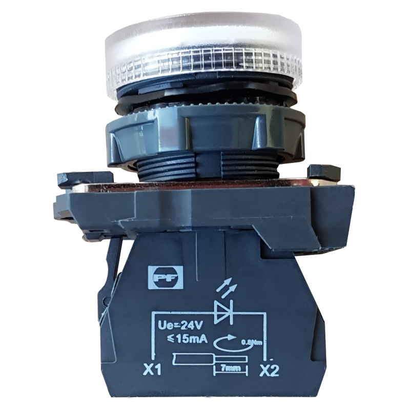 Control Lamp (M-Typ) Led Fplm White 230V 22Mm Ac/Dc
