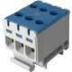 Клема FT1016N 3P, Cu:1.5-16 / Al:1.5-16 мм2, синя