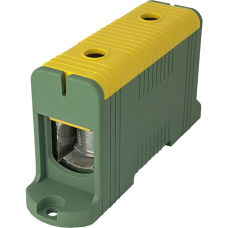Клема FT1240G 1P,Cu:35-240 / Al:35-240 мм2, жовто-зелена