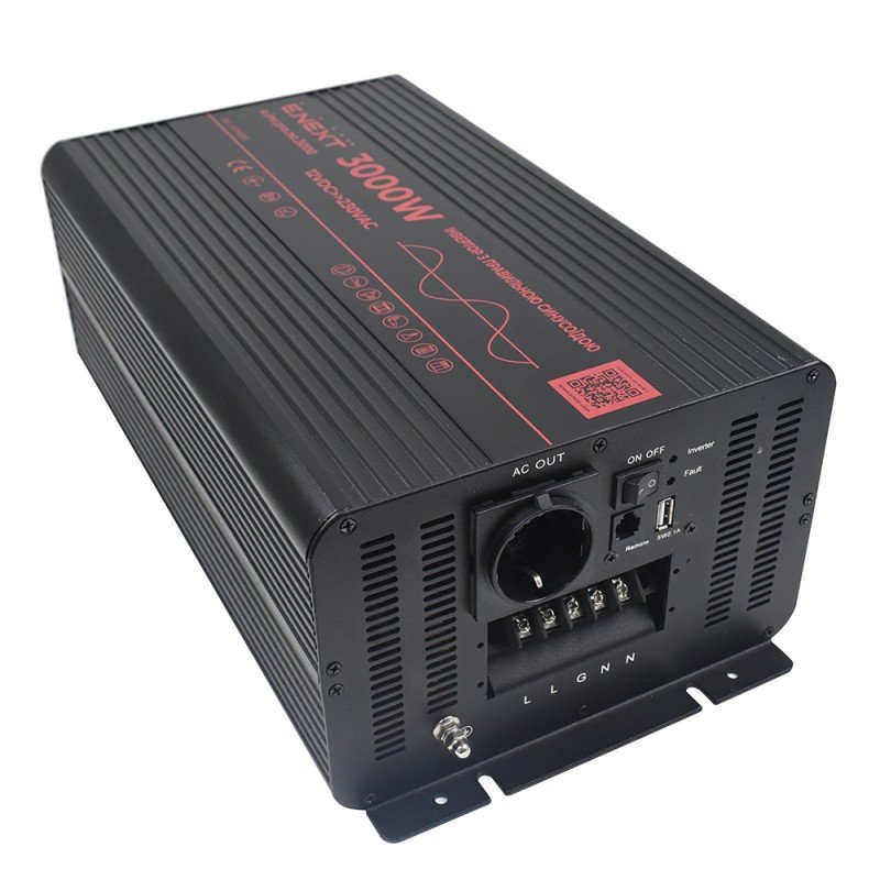 Інвертор e.inv.pro.nc.3000 12/220В 3000Вт, чистий синус