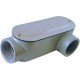 З'єднувач ревізійний Г-подібний e.industrial.pipe.db.revise.elbow.1-1/4" для труб 1-1/4"