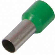 Ізольований наконечник втулковий e.terminal.stand.e1012.green 1,0 кв.мм, зелений