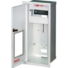 Шафа розподільна e.mbox.RW-1-P металічна, що вбудовується, під 1-ф. лічильник, 6 мод., 395х175х165 мм