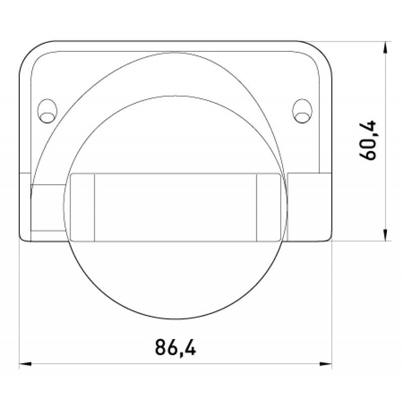 Датчик руху інфрачервоний e.sensor.pir.09.black(чорний), 180°, IP44