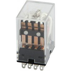 Реле проміжне e.control.p343 3А, 4 групи контактів, котушка 24В DC