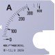Шкала до амперметра щитового e.meter72.a300.scale АС 300А 72х72мм