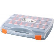 Органайзер-кейс пластиковий, e.toolbox.06, 460х360х80мм