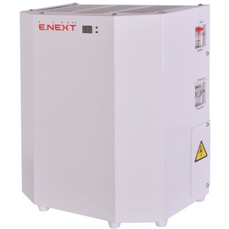 Стабілізатор напруги тиристорний e.stab.stand.12, 12kVA, однофазний