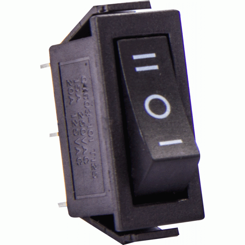 Перемикач клавішний e.switch.key.05, 3 pin, 1-0-2