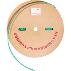 Трубка термоусаджувальна e.termo.stand.roll.6.3.green, 6/3, 100м, зелена