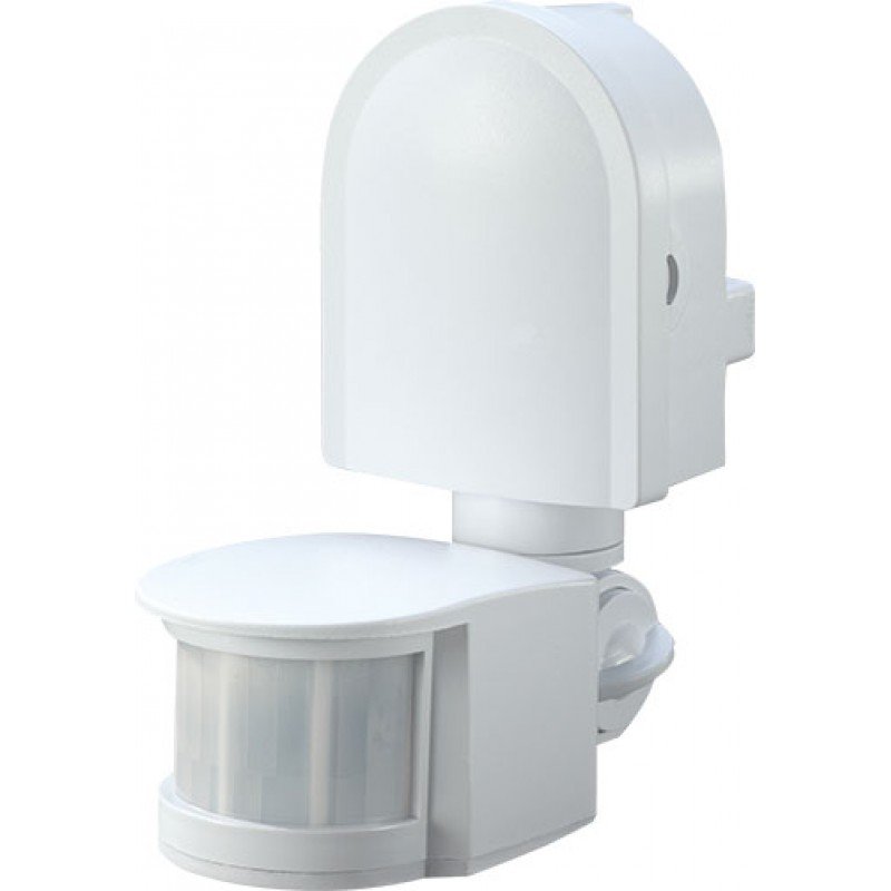 Датчик руху інфрачервоний e.sensor.pir.10F.white(білий), 180°, IP44