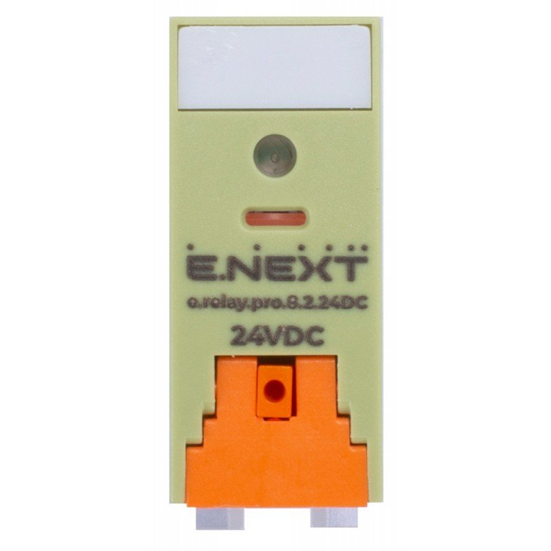 Реле проміжне e.relay.pro.8.2.24DC, 8А, 2 групи контактів, котушка 24В DC