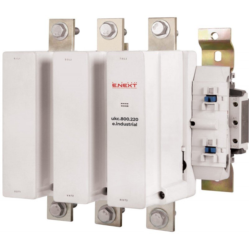 Контактор e.industrial.ukc.800.220, 800А, 220В, no