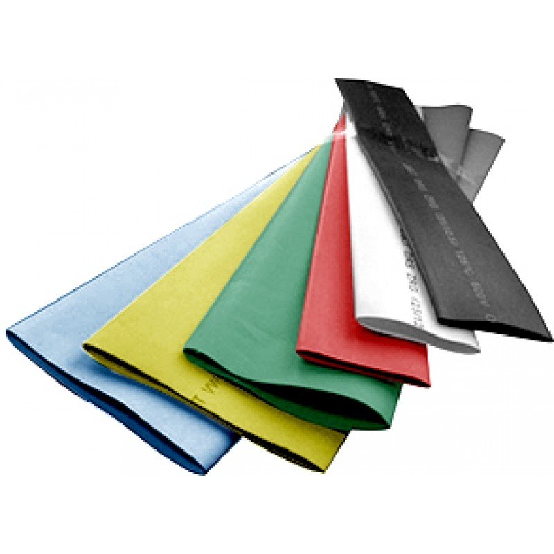 Термоусаджувальна трубка e.termo.stand.100.50.blue, 100/50, 1м, синя