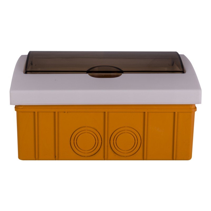 Корпус пластиковий 8-модульний e.plbox.stand.w.08k, вбудований