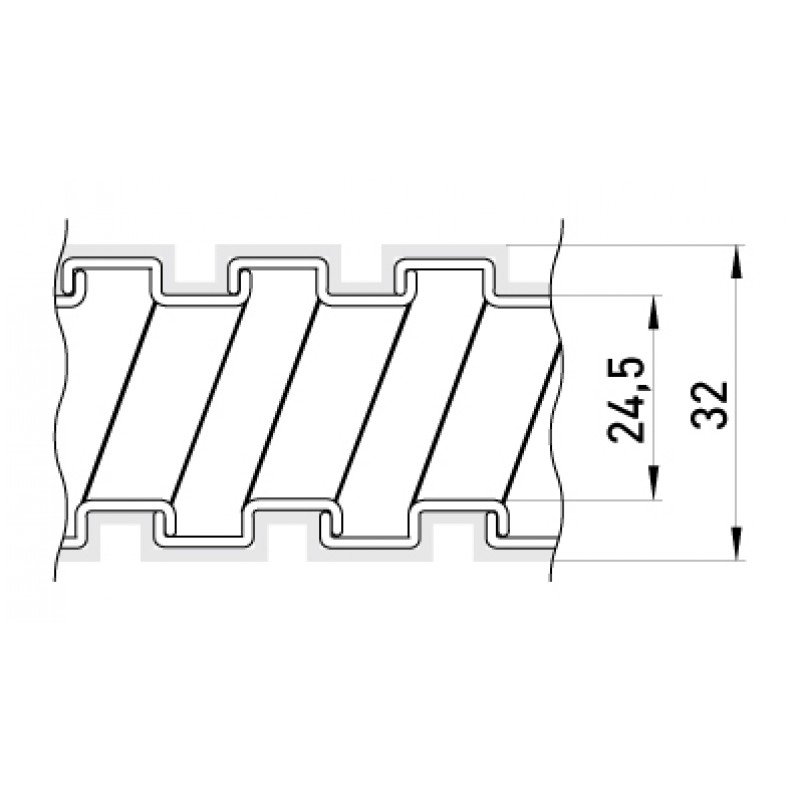 Металорукав e.met.sleeve.stand.proof.slhf.25 ізольований, нг-HF (50м)