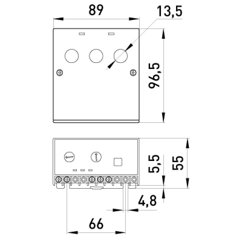 Реле захисту двигуна e.control.m01, 12-60А