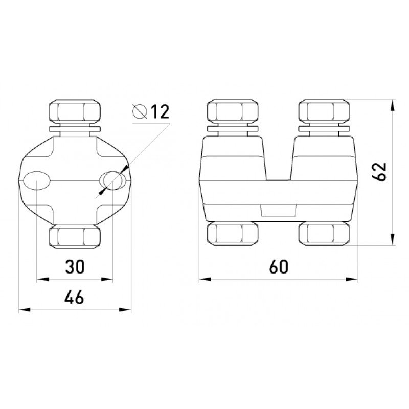 Плашковий затискач e.clamp.pa.2.2a