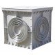 Колодязь кабельний пластиковий e.manhole.400.400.400.cover, 400х400х400мм з кришкою