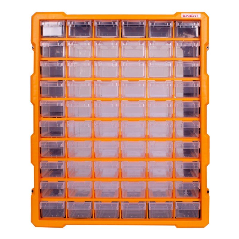 Органайзер пластиковий, e.toolbox.pro.22, 24" 60-секційний 381х157х475мм