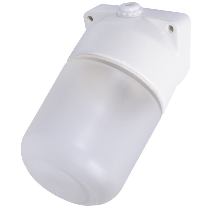 Світильник e.light.sauna.skew.1.60.27.white, Е27,60Вт,IP54, корпус керамічний, термостійкий, білий