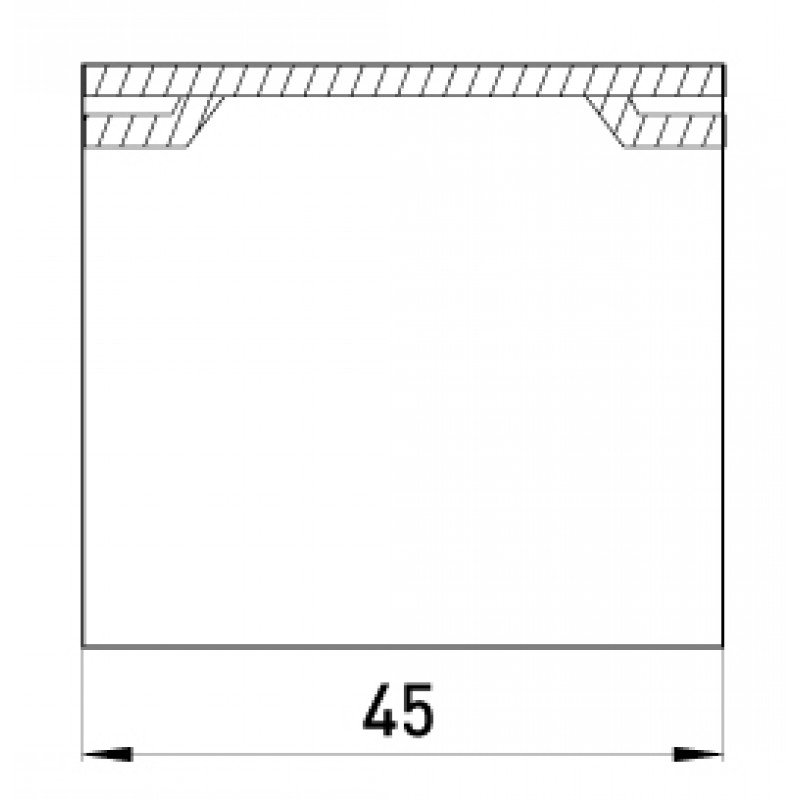 З'єднувач e.trunking.channel.stand.40.25 для короба 40х25мм