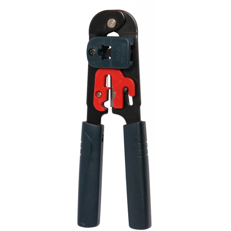 Інструмент e.tool.crimp.ht.208.m для обтиску конекторів, зачистки та різки кабелю