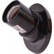 Патрон бакелітовий e.lamp socket wall skew side.E27.bk.black, настінний, Е27, зміщений, чорний