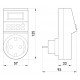Реле часу електронне розеточне e.control.t14