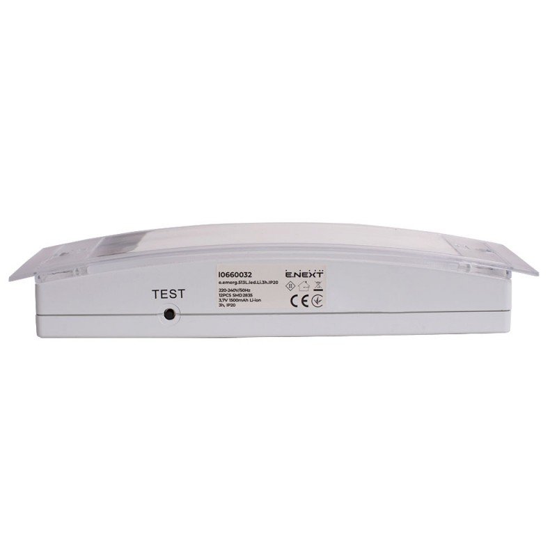 Світильник аварійний e.emerg.513L.led.Li.3h.IP20, постійний, 3 години