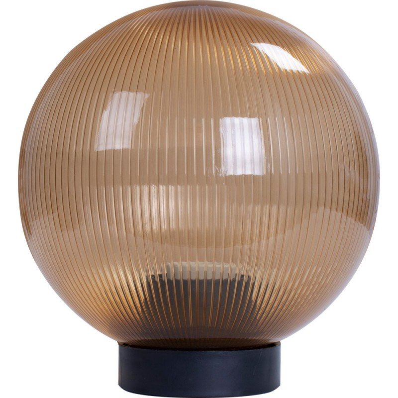 Світильник e.street.light.200.gold.pr.ua типу "Куля" золотистий призма, Е27