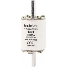 Запобіжник плавкий e.fuse.NT1.125, габарит 1, 125А