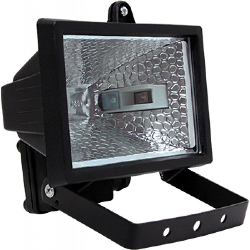 Світильник e.halogen.500.black 500Вт, чорний прожектор