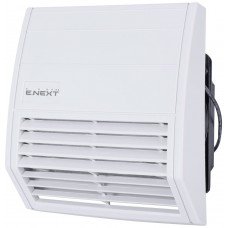 Решітка з фільтром e.climat.fanfilter.pro.125 та вентилятором 125х125мм, IP55