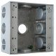 Коробка розподільча (монтажна) металева без кришки e.industrial.pipe.db.thread.5.3/4" з 5 різьбовими вводами 3/4"