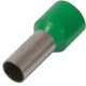 Ізольований наконечник втулковий e.terminal.stand.e1508.green 1,5 кв.мм, зелений