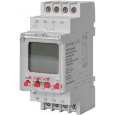 Реле часу електронне двоканальне e.control.t09