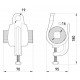 Підвісний затискач e.h.clamp.pro.16.gath, з затиском , 16 кв.мм