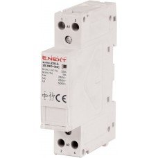 Модульний контактор e.mc.220.2.25.1NO+1NC, 2р, 25А, 1NO+1NC, 220В