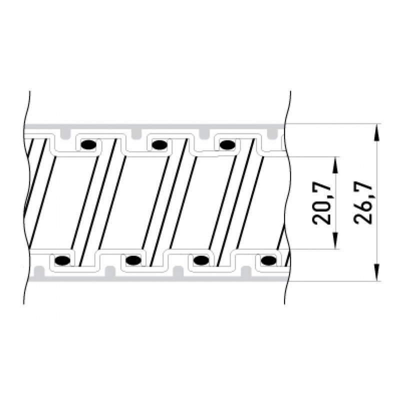 Металорукав e.met.sleeve.stand.proof.slfg.21 ізольований, посилений (50м)