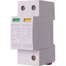 Пристрій для захисту від імпульсних перенапруг e.pro.spd.1+1B.385, 1P+NPE, клас В