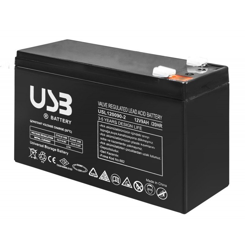 Акумуляторна батарея 12V 9Ah, AGM